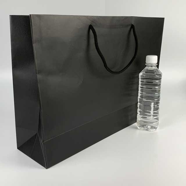BEG KERTAS HITAM WITH PP CORD HANDLE